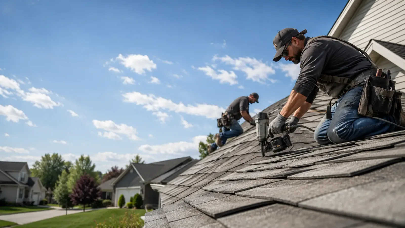 Storm Damage Roof Repair in Walshville, IL near me